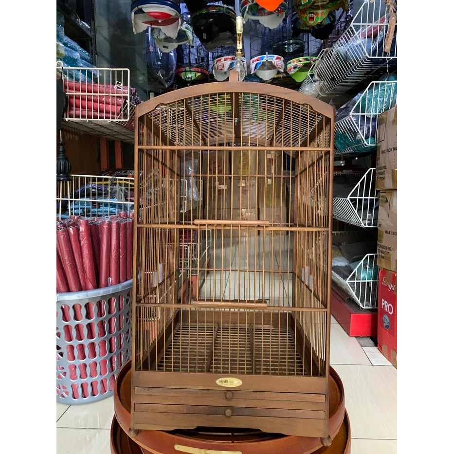 Pawfect Grooming Sangkar Kandang Kotak Bnr Reborn Premium Jati Natural Dof No 2