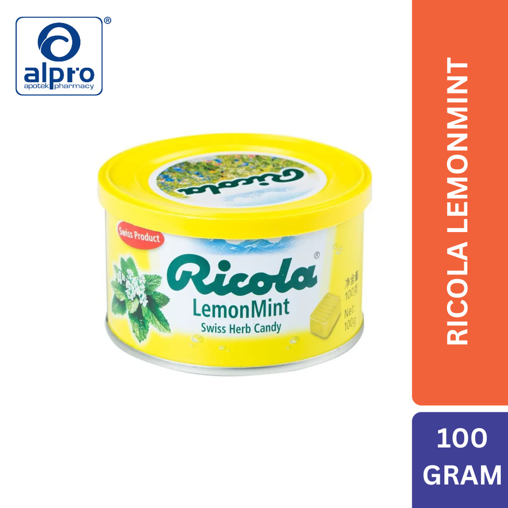 

Ricola Lemon Mint 100 Gr-Swiss Herb Candy
