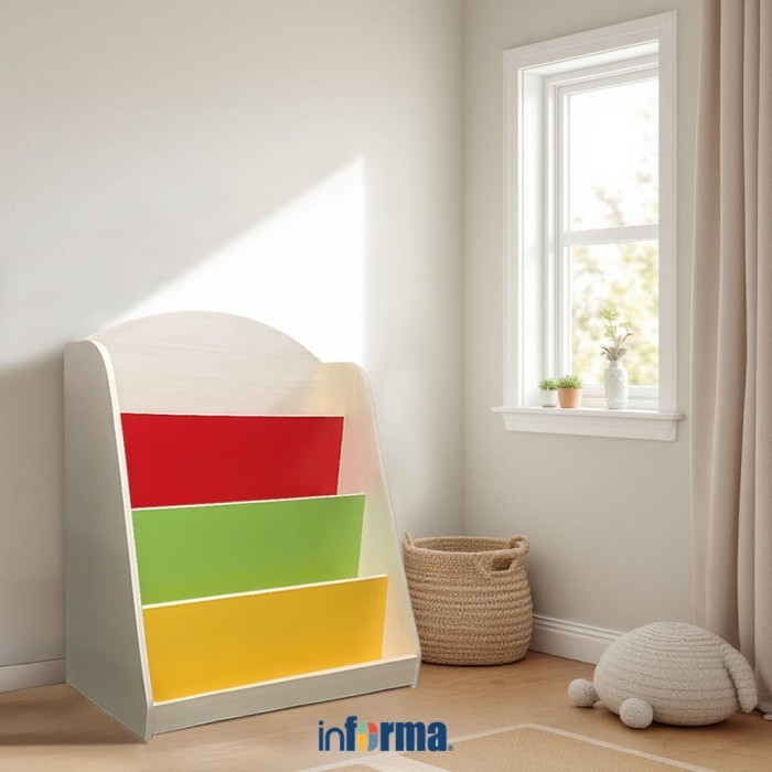 Informa - Informa Abby Rak Buku Anak 4 Tingkat