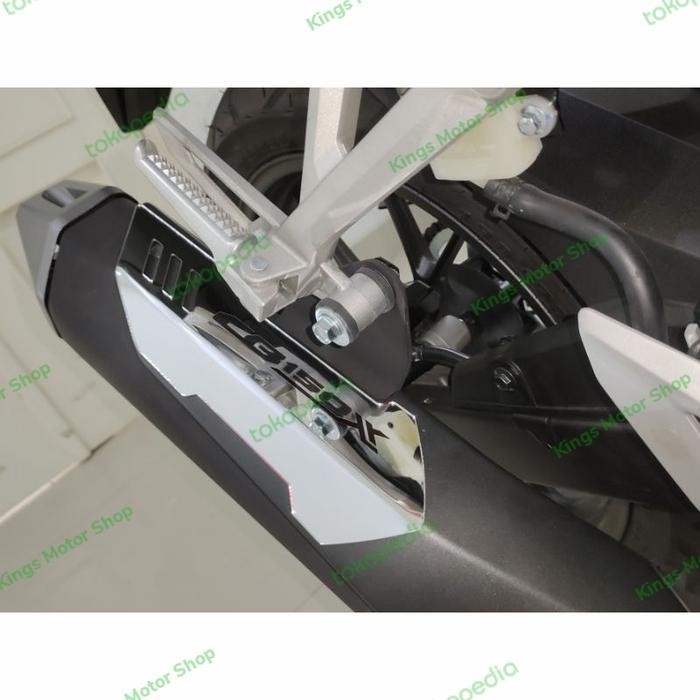 GARNISH COVER KNALPOT HONDA CB150X AKSESORIS COVER KNALPOT CB150X BEST SELLER