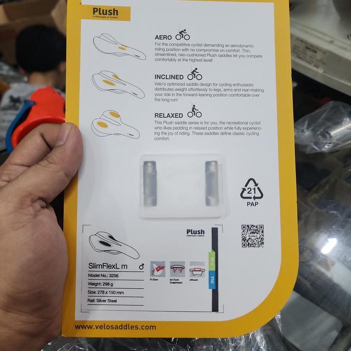 BEST SALE SADEL VELO VL 3256 PLUSH ORIGINAL COMFORT VELO PLUSH