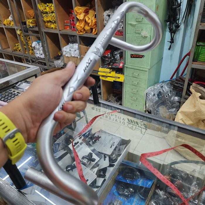 BEST SALE!! STANG BALAP ALLOY FIXIE DROPBAR MXL RAVAGE ALLOY 25.4 X 420MM