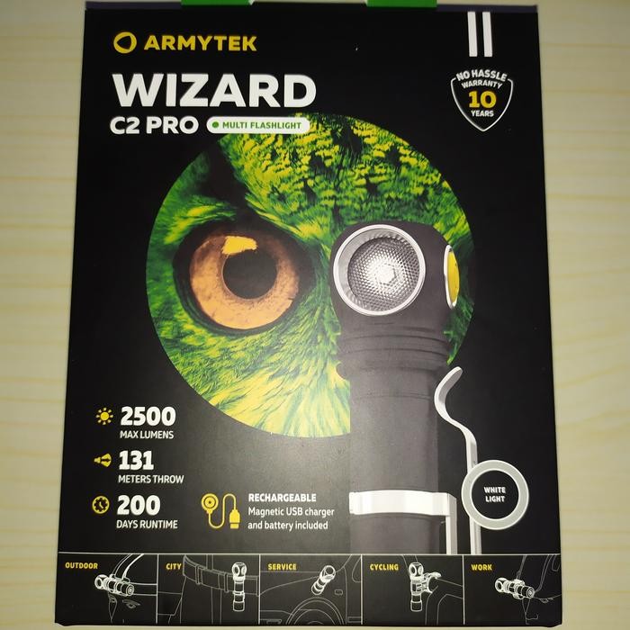 PROMO Armytek Wizard C2 Pro cool white maks 2500 Lumen