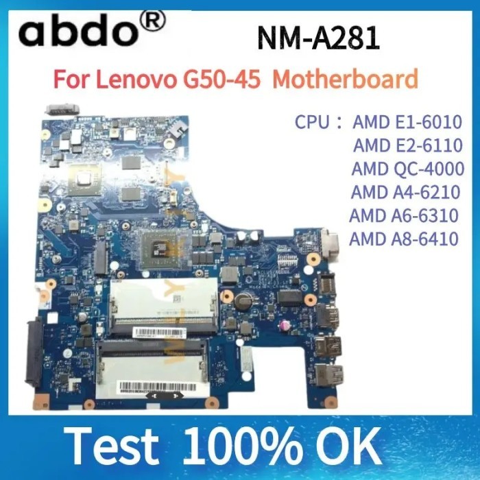 NM-A281 Mainboard.For G50-45 G40-45 Laptop