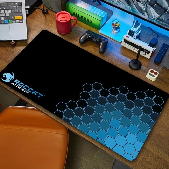 Roccat Mouse Pad Gaming Keyboard Desk Mat XL New Home Large Mousepad