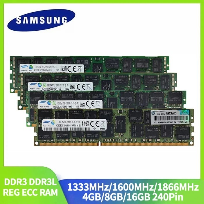 Server Memoria DDR3 DDR3L 16GB 8GB 4GB RAM 1866 1600 1333MHz Server