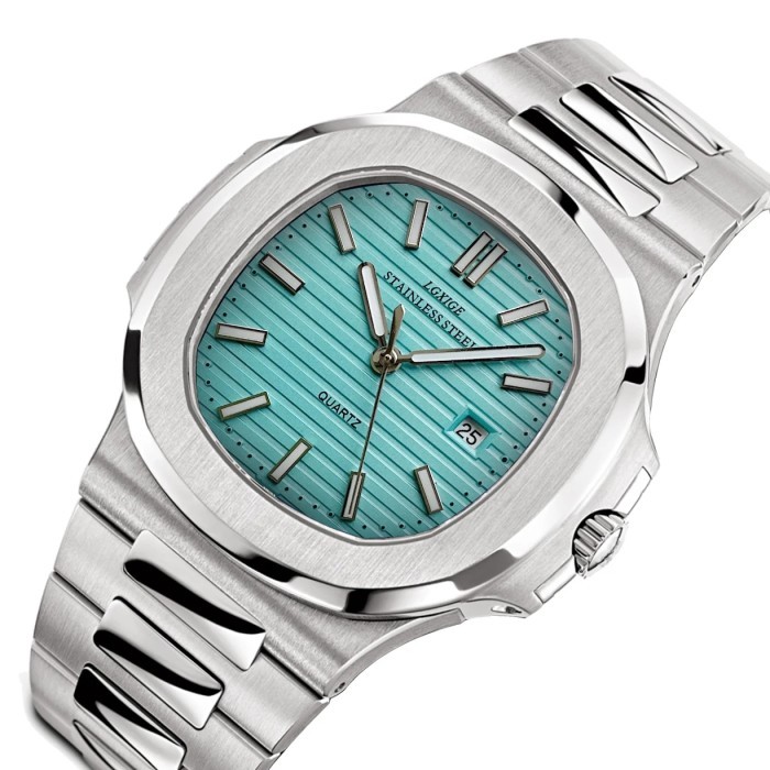 LGXIGE TOP Luxury Brand Japan Quartz Watches Men Stainless Steel
