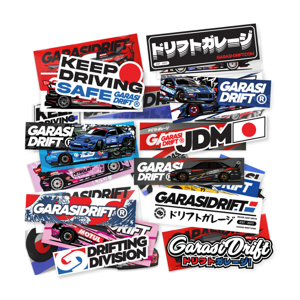 Garasi Drift Stickers Garasi Drift Merchandise