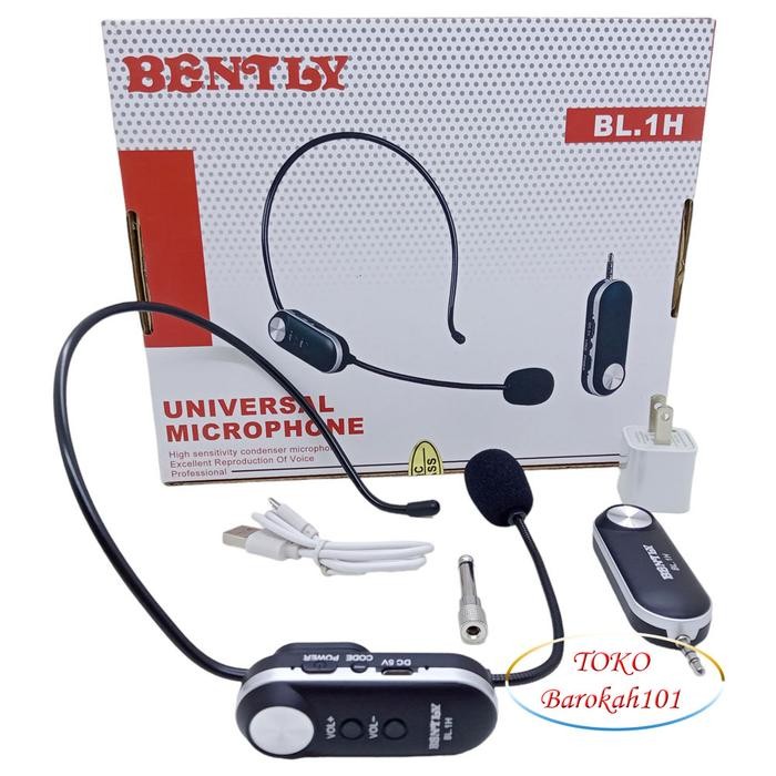Mik Bando BENTLY BL-H Mic Imam Sholat Microphone Headset Mik Ceramah