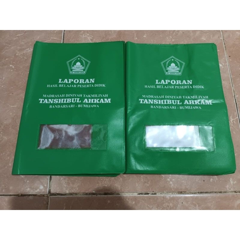 

sampul rapot s ,ukuran 26 X 37 cm