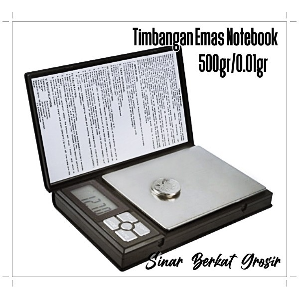 

Timbangan Notebook Scale gr/0.01gr Grosir