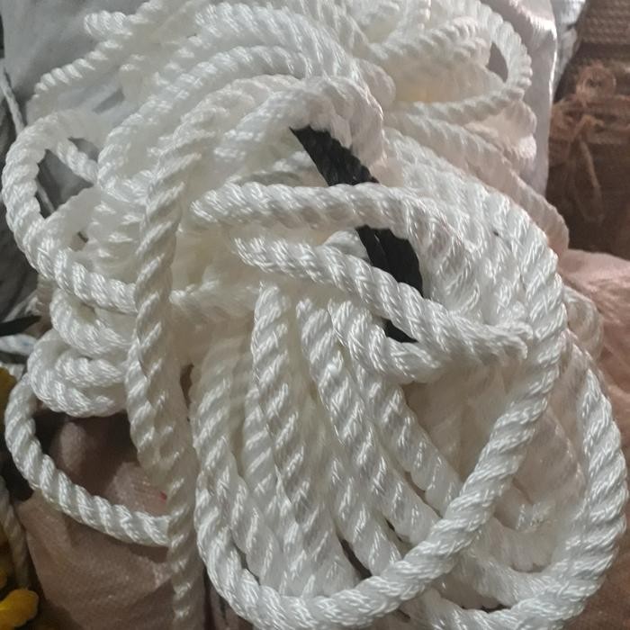 New Tali Tambang Nylon 6Mm/Tambang Nilon Hrg Per 1Roll -+220 Meter - Asli