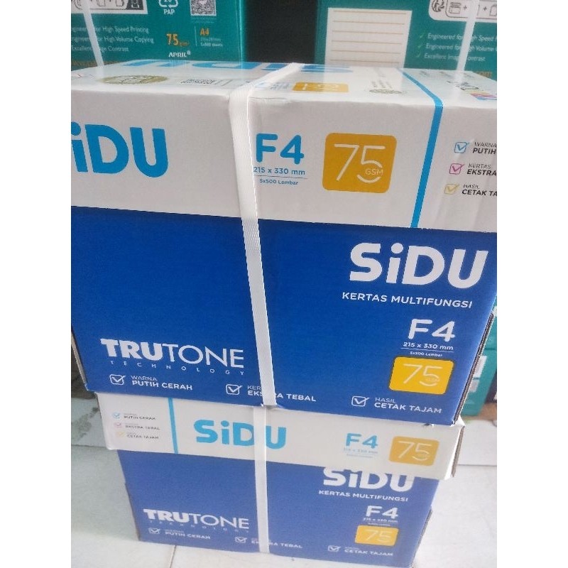 

Kertas F4 75 Grm SIDU