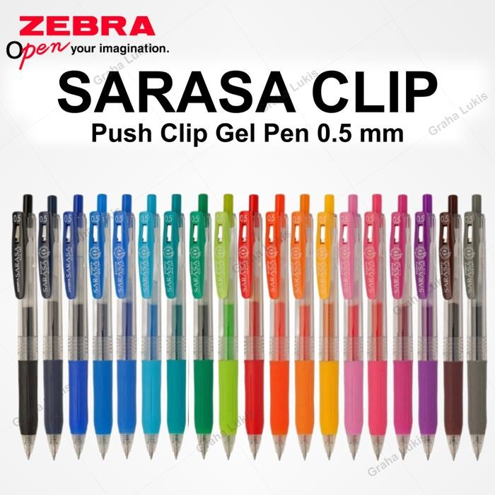 

Ready JT Zebra Sarasa Clip 0.5 Gel Pen