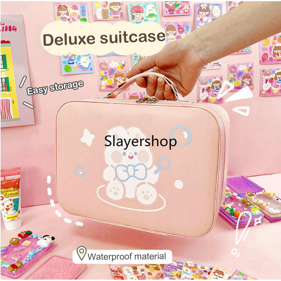 

K Indah n Cream Gum Stiker Bahan Guka Siswa Deco DIY Decals Aksess Set