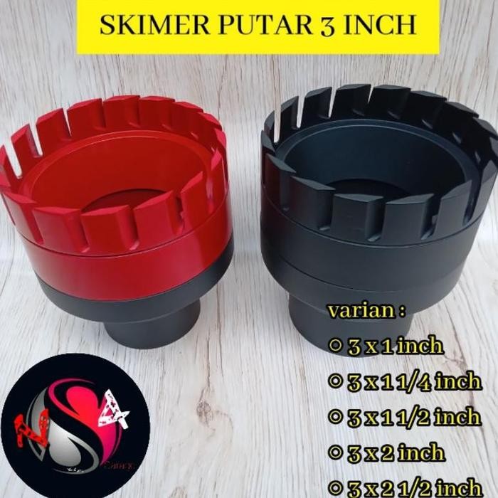 Skimmer Putar 3 Inch / Skimer Kolam Koi / Skimer Putar / Floating