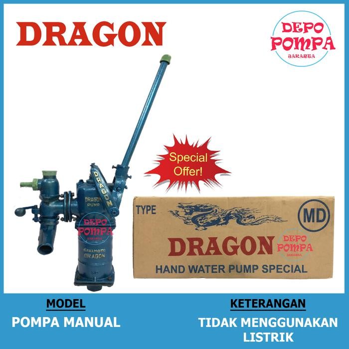Pompa Air Manual Dragon / Pompa Air Tangan Dragon