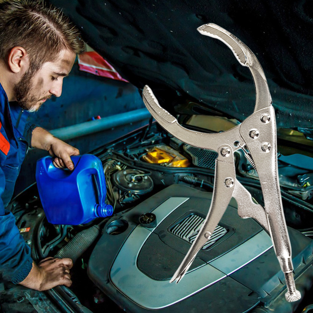 Clamp Filter Wrench Compact Oil Change Filter Wrench Durable Oil Filter Removal Wrench for Removing 