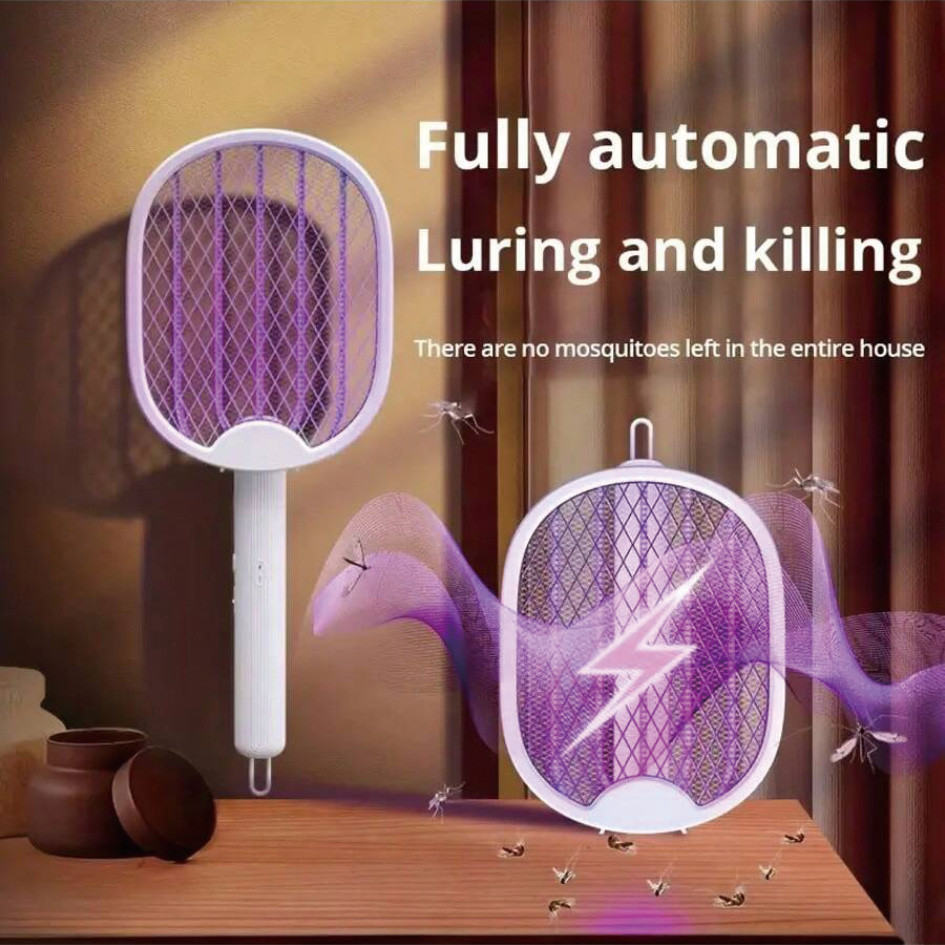 Automatic mosquito trap folding mosquito killer swatter USB mosquito killer