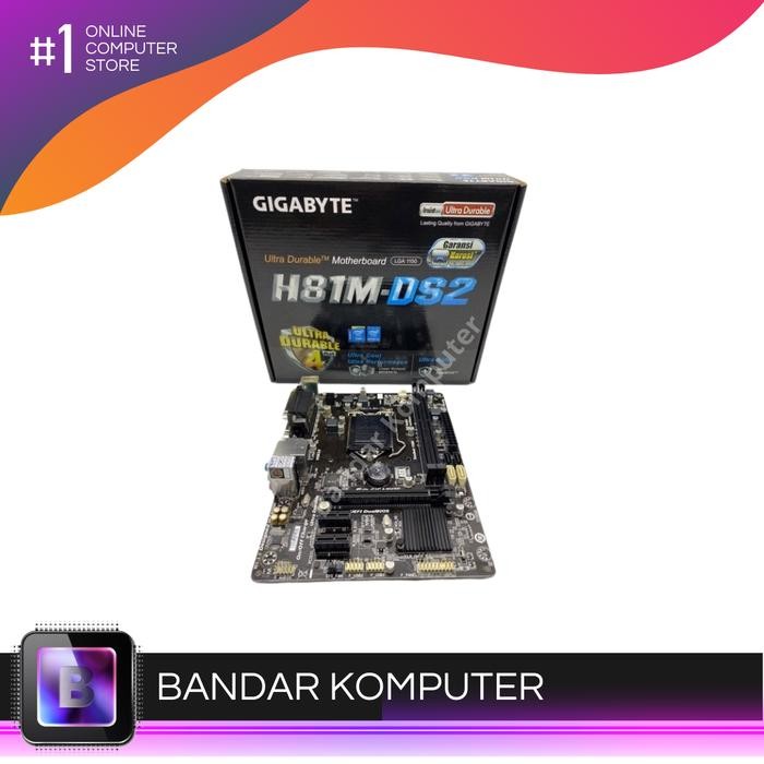 MOTHERBOARD GIGABYTE H81M DS2 PI