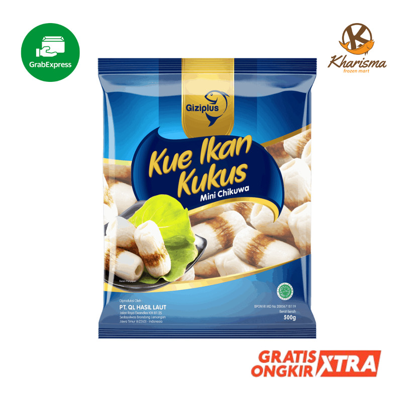 

Giziplus Chikuwa Mini 500g Makanan Frozen Food