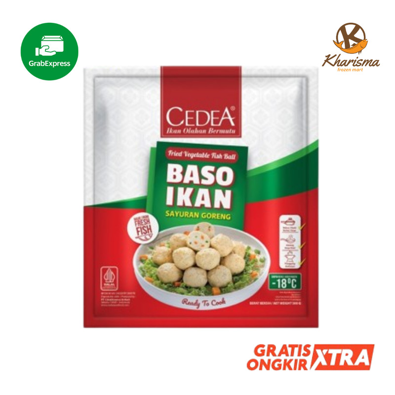 

Cedea Bakso Ikan Goreng Sayuran 500g Frozen Food
