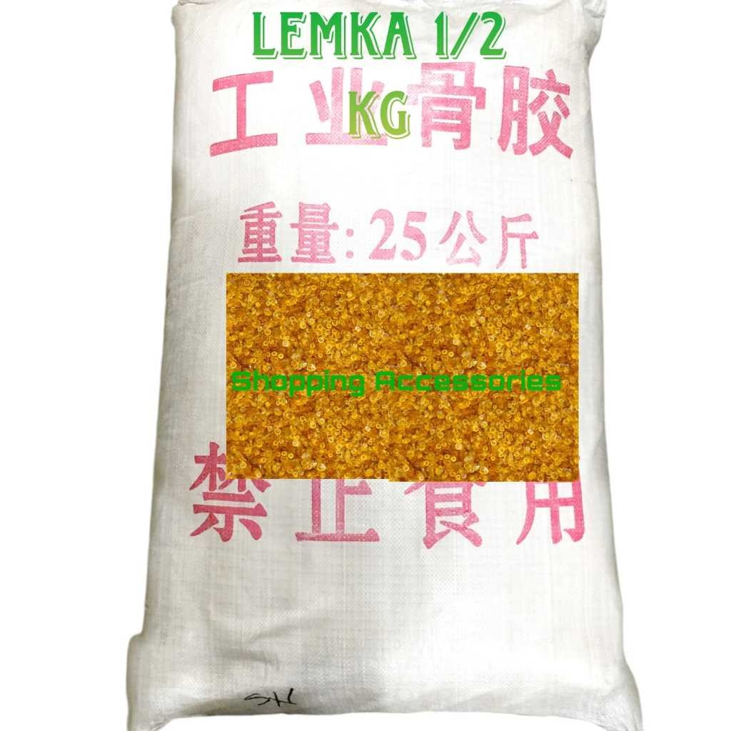 

Lemka 1/2 kg / Lem Ancur / Lem K / Lem Gelatin / Lem Ka / Lem Butiran Mutiara / Bone Glue Anchor