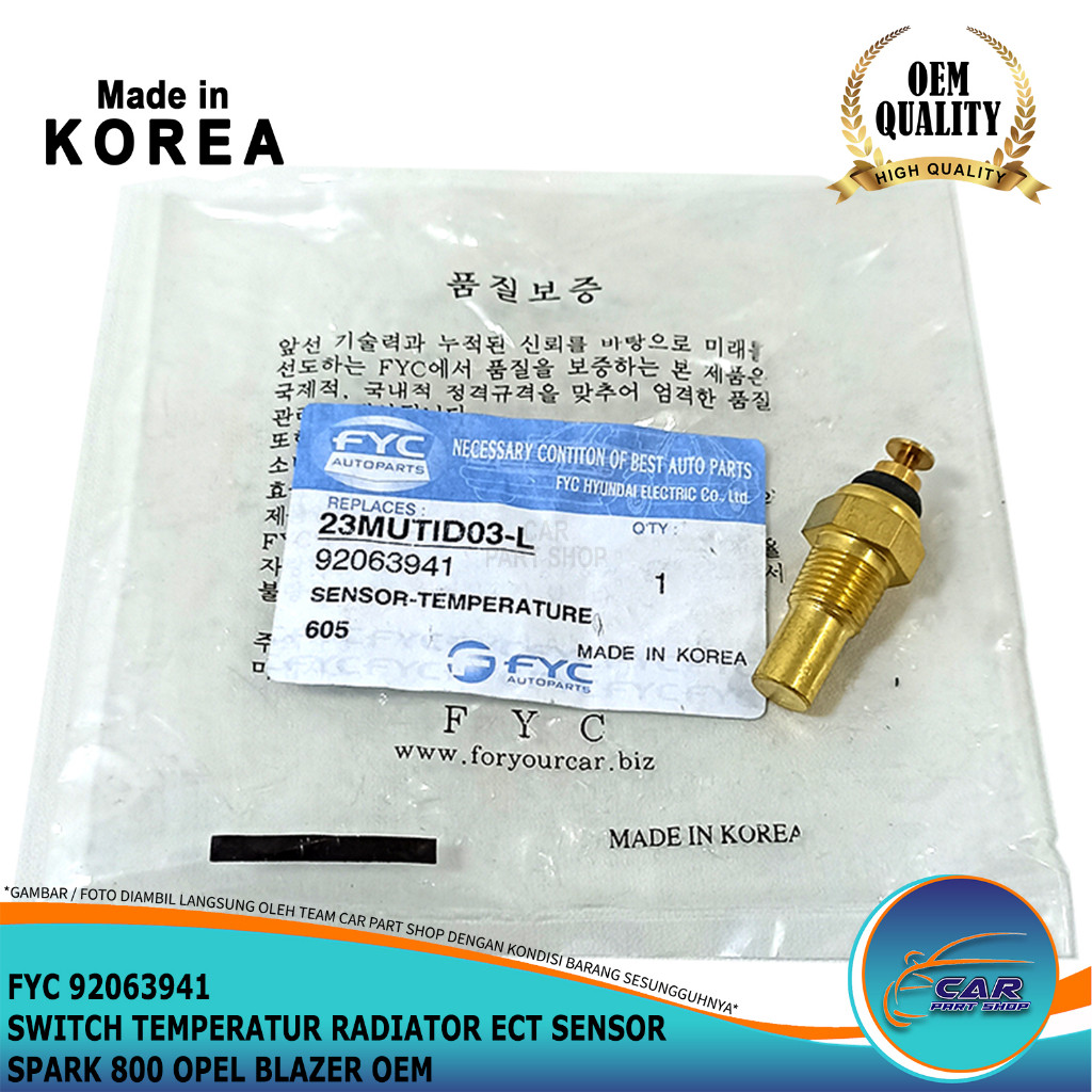 SWITCH TEMPERATUR RADIATOR ECT SENSOR SPARK 800 OPEL BLAZER OEM
