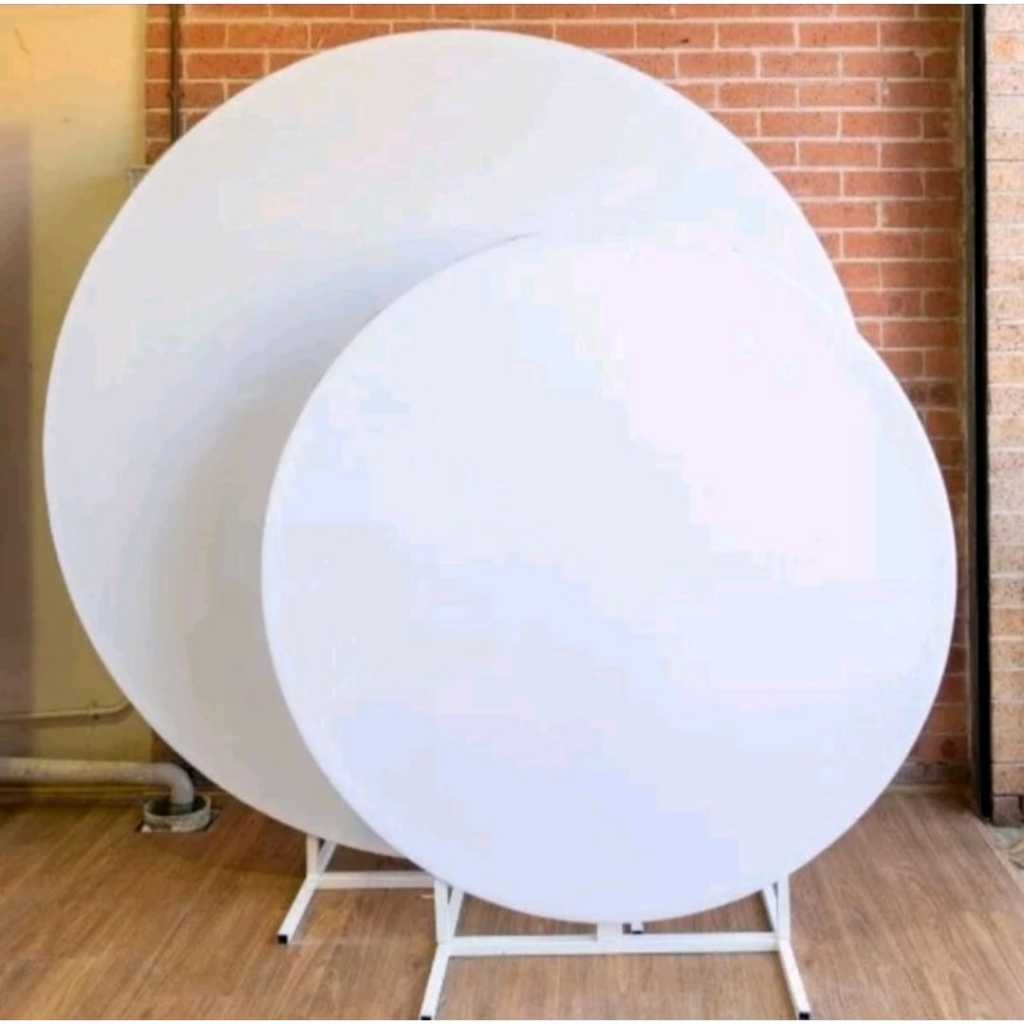 

Acrylic 2mm Diameter 60cm Akrilik Papan Ucapan - Bingkai Frame - Bening Putih Susu Hitam Putih Kapur