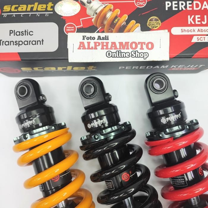 MONOSHOCK SCARLET JUPITER MX LAMA NEW KING SHOCK BELAKANG 135 RIDE IT