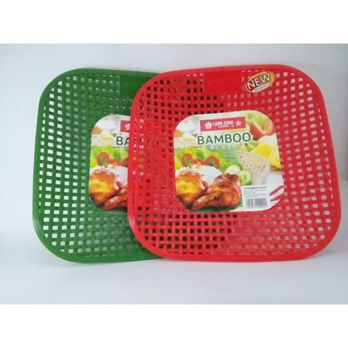 [Expert] Lionstar T 45 Bamboo e Piring rotan bambu plastik Lion Star