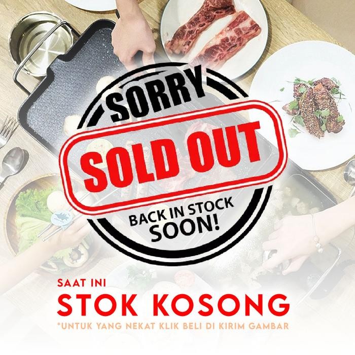 PREMIUM IDEALIFE Electric Grill IL-117 Alat Panggang Listrik