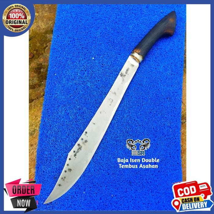 PREMIUM Pisau sembelih kambing dan sapi baja isen asahan super tajam HISR