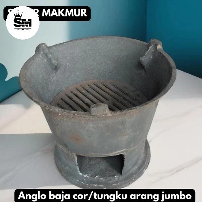 PREMIUM anglo cor besi /Tungku arang/Tungku nasi goreng/anglo angkringan