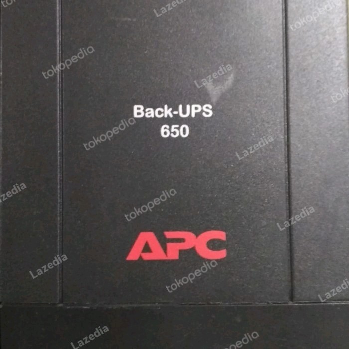 [Expert] UPS APC Back-ups 650 VA used