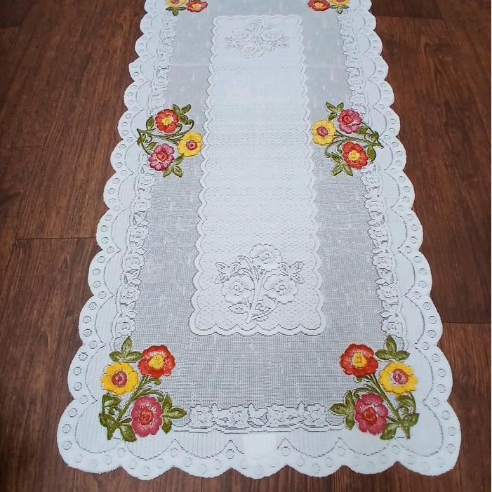 [ REDY ] taplak meja ruang tamu minimalis taplak meja tamu rajut