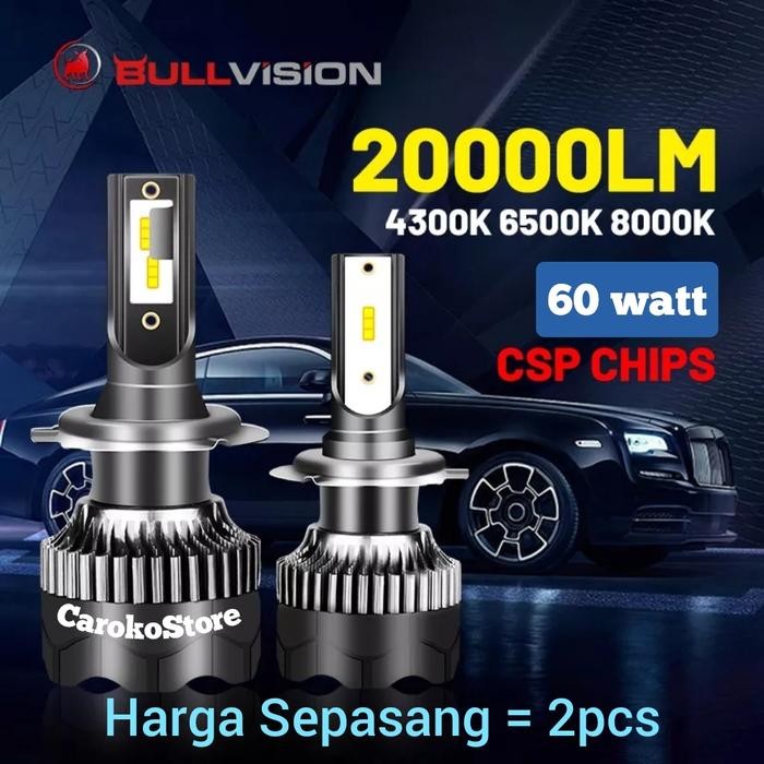 Bulision H4 H7 H11 Lampu Utama Mobil Headlight