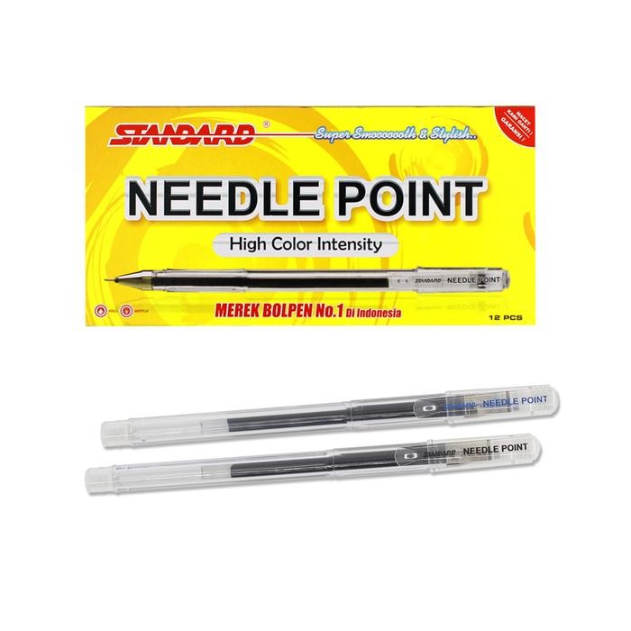 

Ready JT Standard Pen - Needle Point 0.5 Isi 12 pcs ( Pulpen, Pena, Ballpoint )