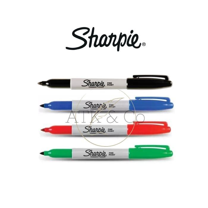 

Ready JT Sharpie Fine Point Permanent Marker - Spidol Permanen Sharpie