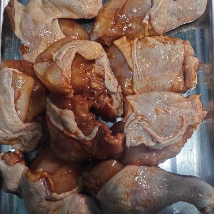 

Terlaris- Paket Tepung Biang Fried Chicken 1Kg Tepung Biang +1Kg Bumbu Marinasi.