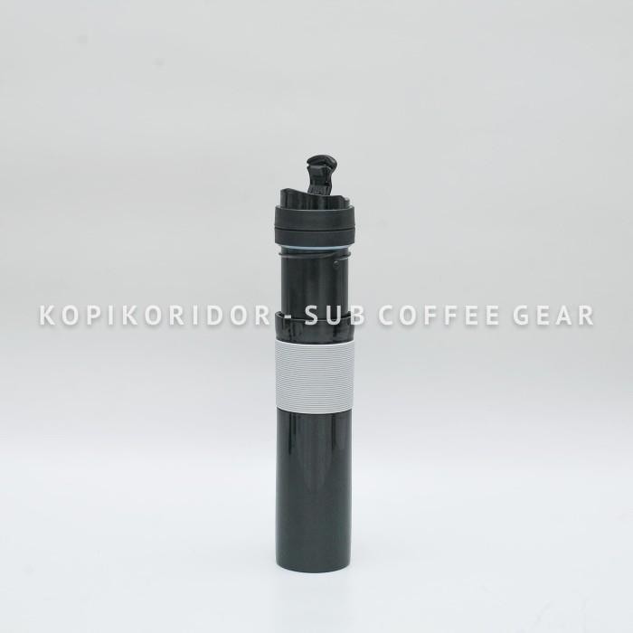 Tumbler Coffee French Press Portable - Botol Minum Plunger Seduh Kopi