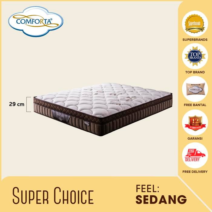 COMFORTA Kasur Springbed Super Choice (Matress Only) 180 x 200