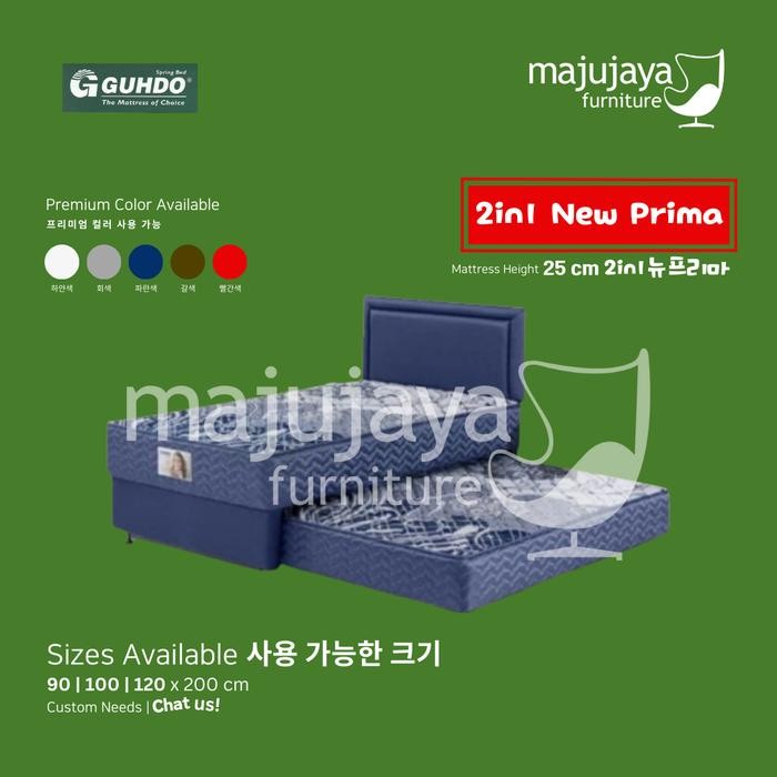 Kasur Springbed 2in1 Guhdo New Prima 100 x 200