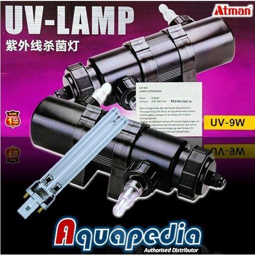 Pawretty- ATMAN UV-9W UV Clarifier Lamp