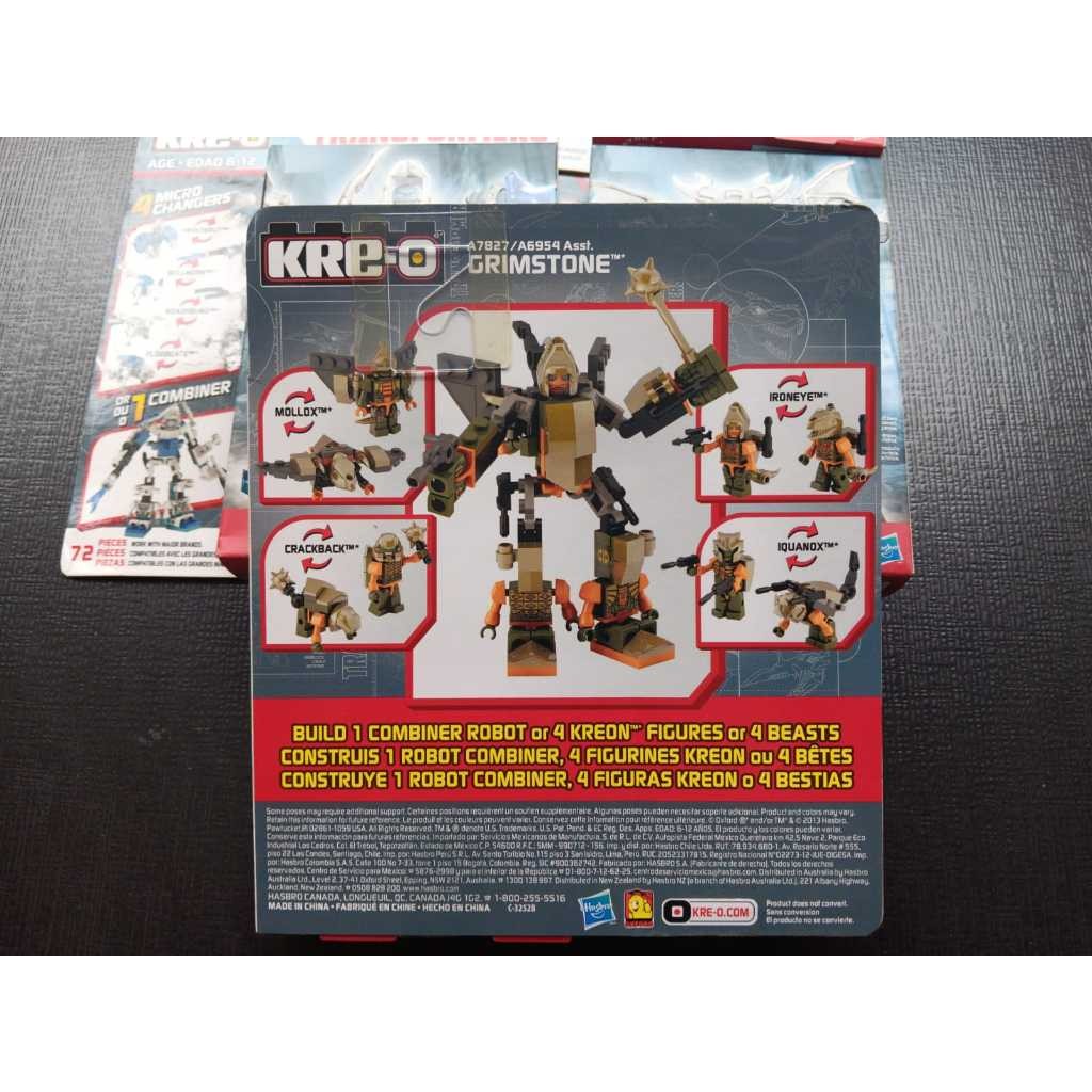 KRE-O TRANSFORMERS Micro Changers Combiners Hasbro