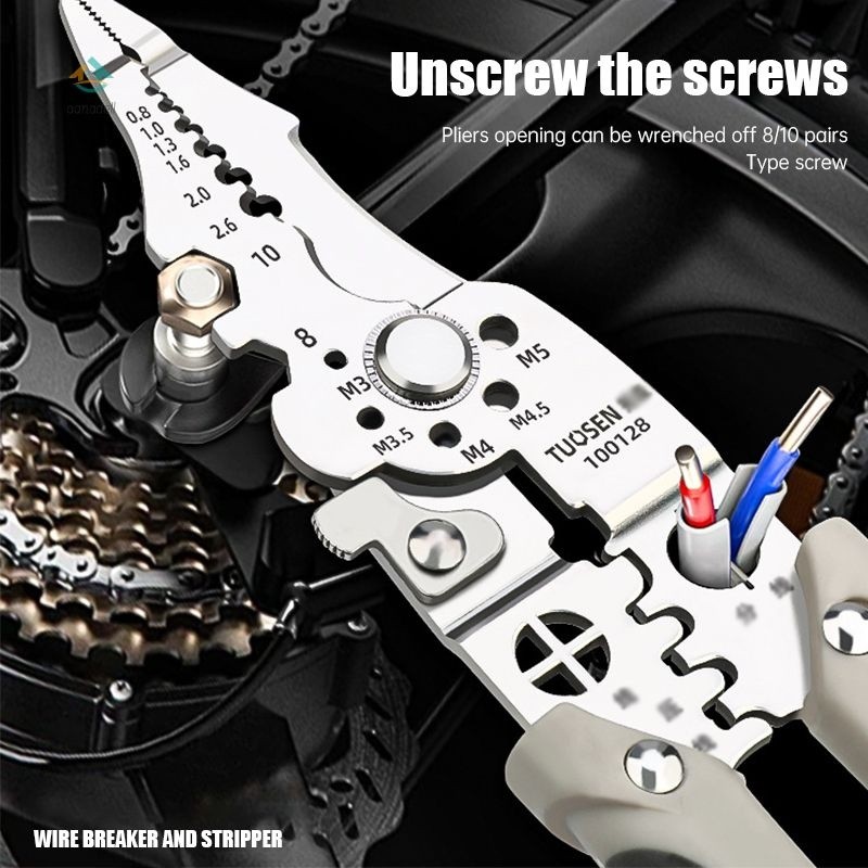 Alat Tang Pemotong Kabel Multifungsi Tang Kabel Listrik Multi Tang Pliers Tukang Listrik Pengupas