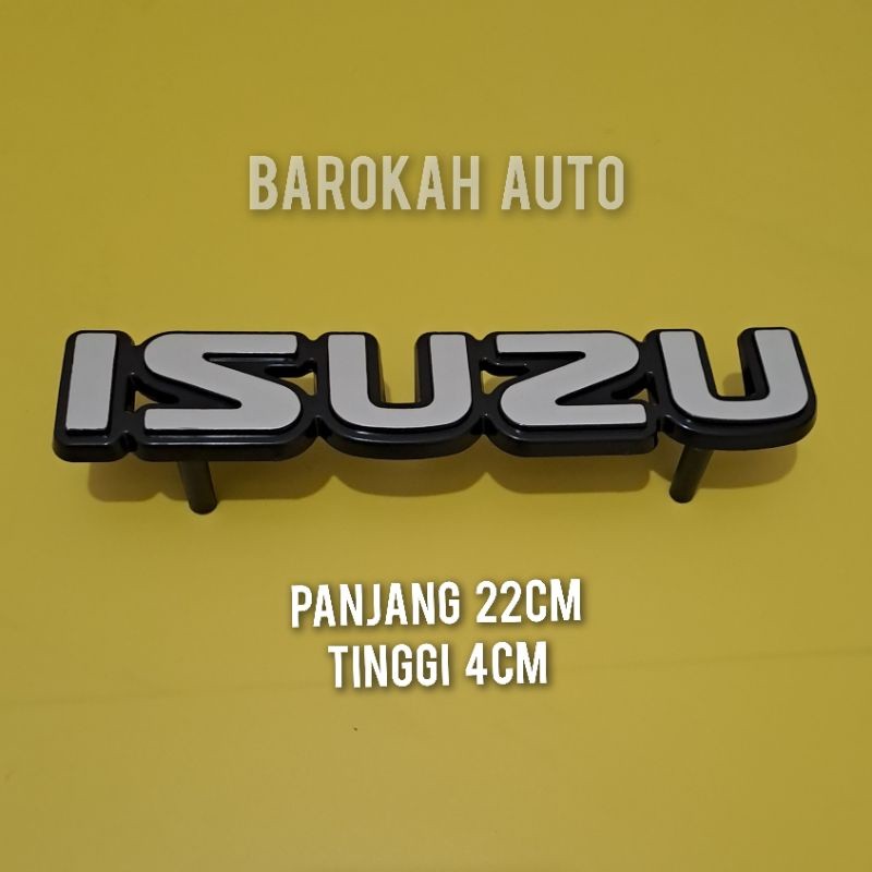 emblem isuzu untuk grill depan panther lama