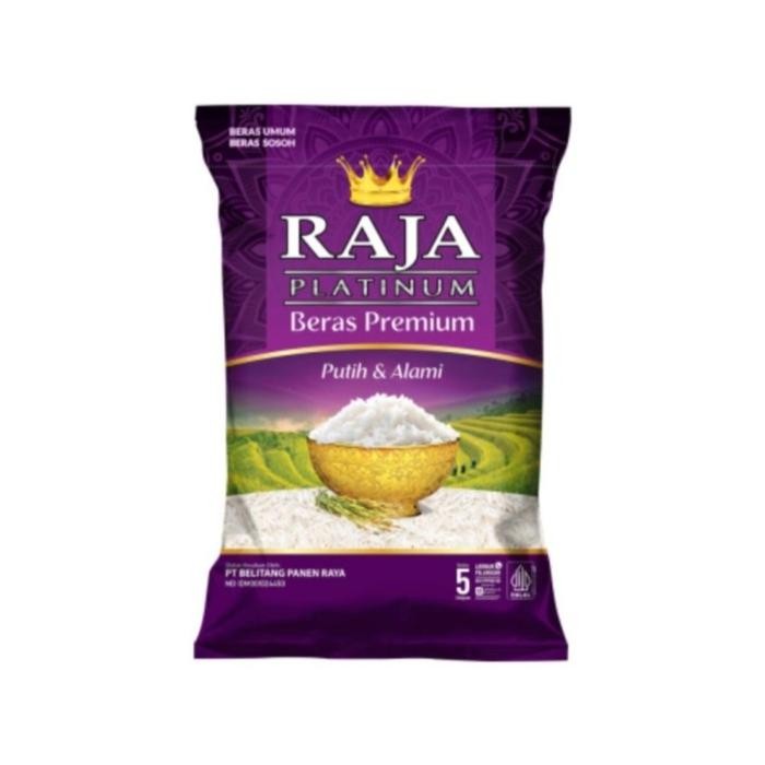 

Terlaris- Beras Raja Platinum 5 Kg