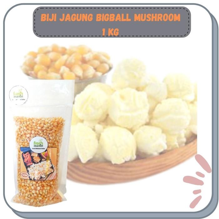 

Biji Jagung Jumbo / Biji Jagung Popcorn Big Ball Mushroom / 1 KG