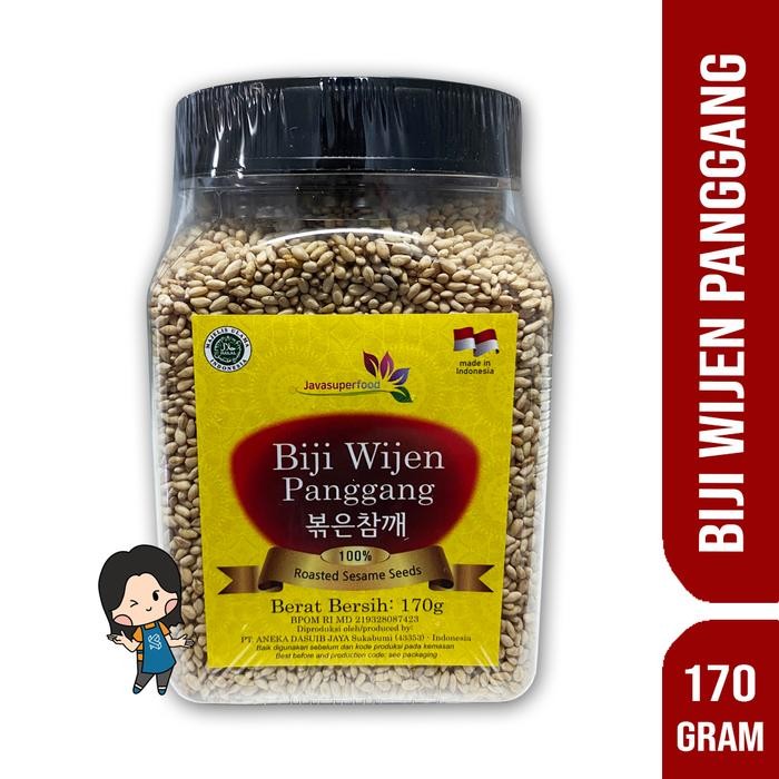 

Biji Wijen Panggang Halal 170 gr Roasted Sesame Seeds Halal 170 gr